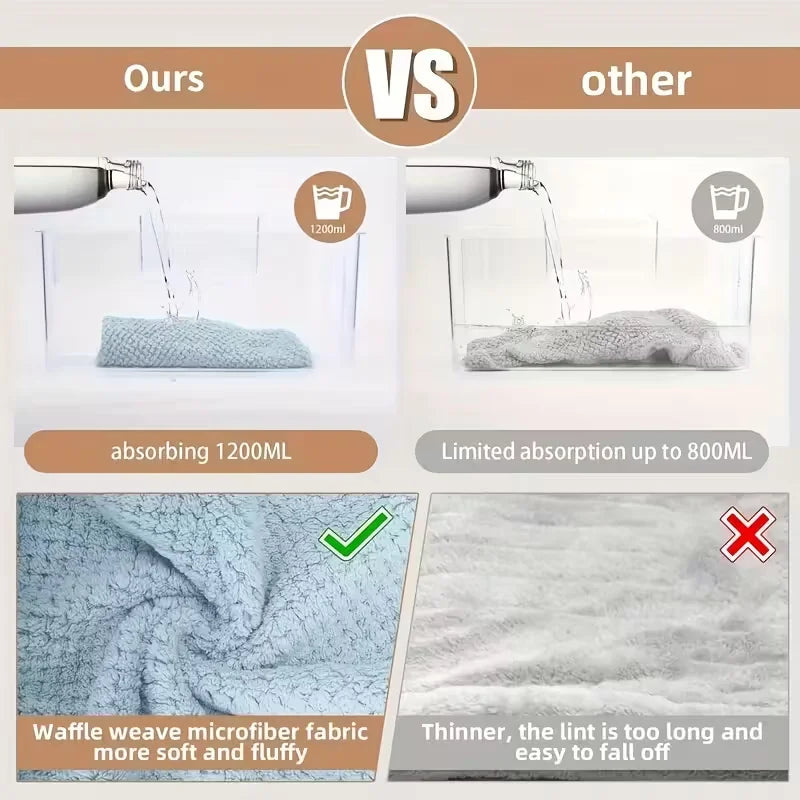 LuxDry Twist Hair Towel