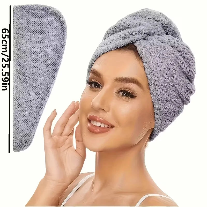 LuxDry Twist Hair Towel