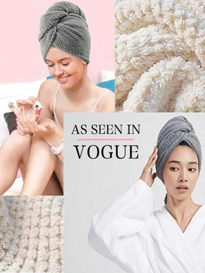 LuxDry Twist Hair Towel