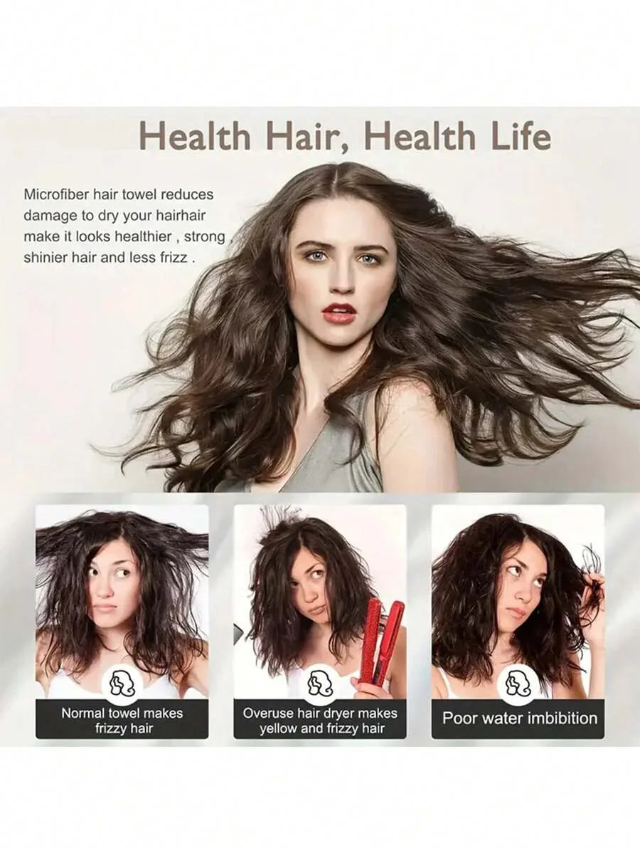 LuxDry Twist Hair Towel