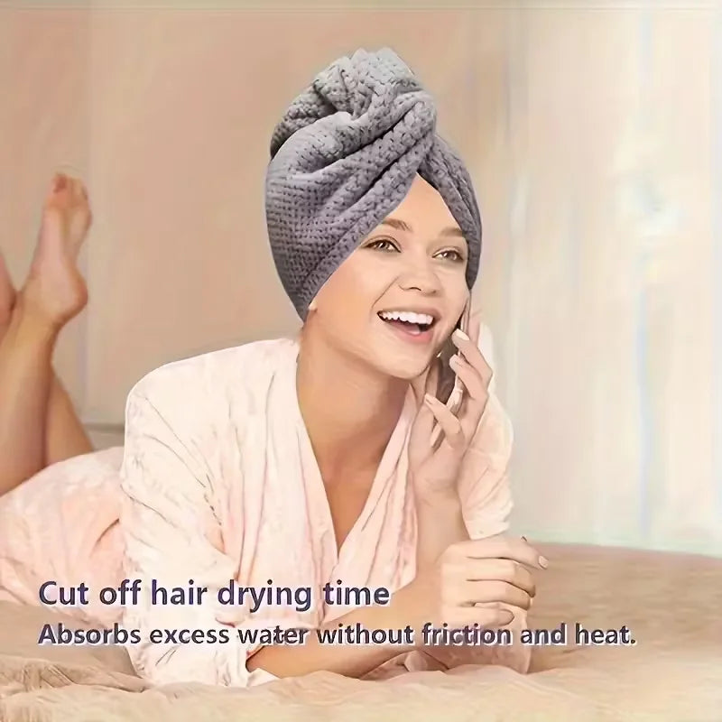 LuxDry Twist Hair Towel